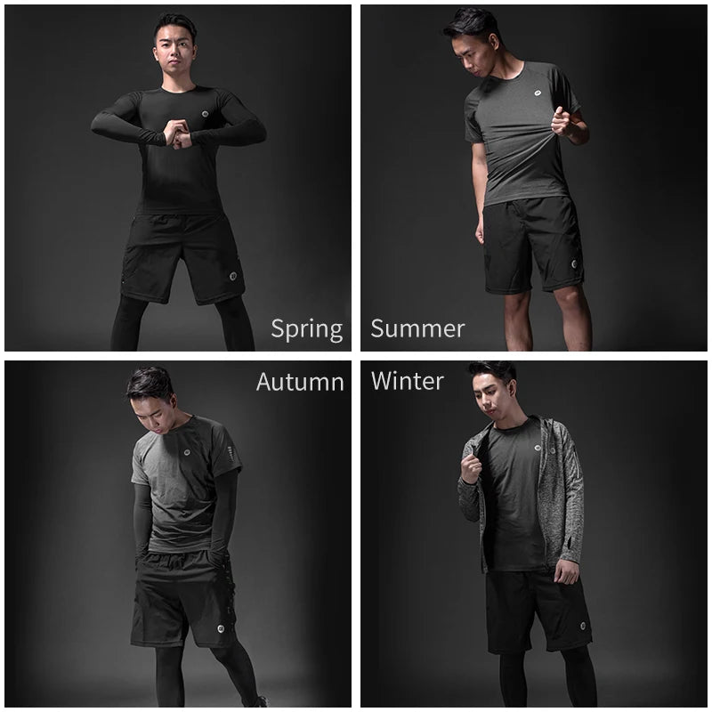 Men's Tracksuit Gym Fitness Running