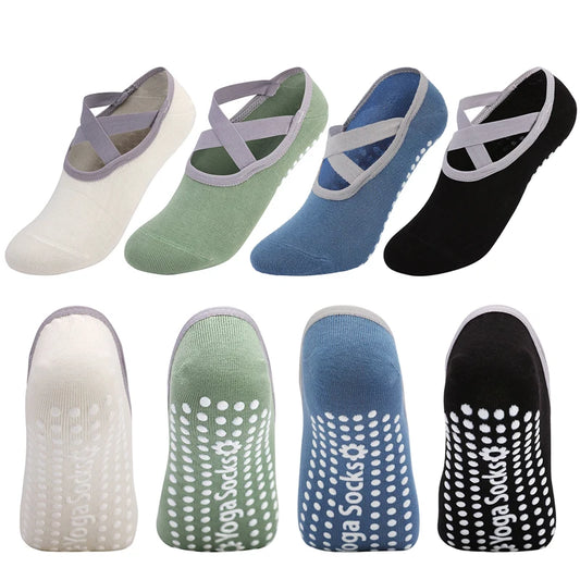 Women Bandage Yoga Socks