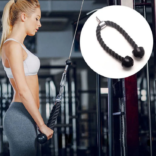 1 PC Biceps Training Double Head Pull Rope