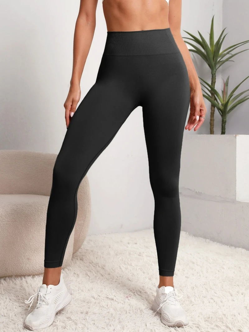 High waist seamless sports leggings