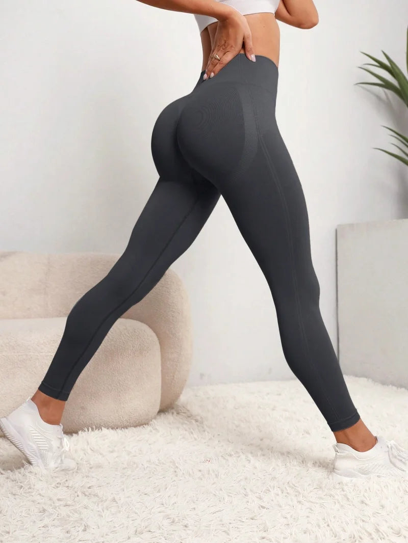 High waist seamless sports leggings